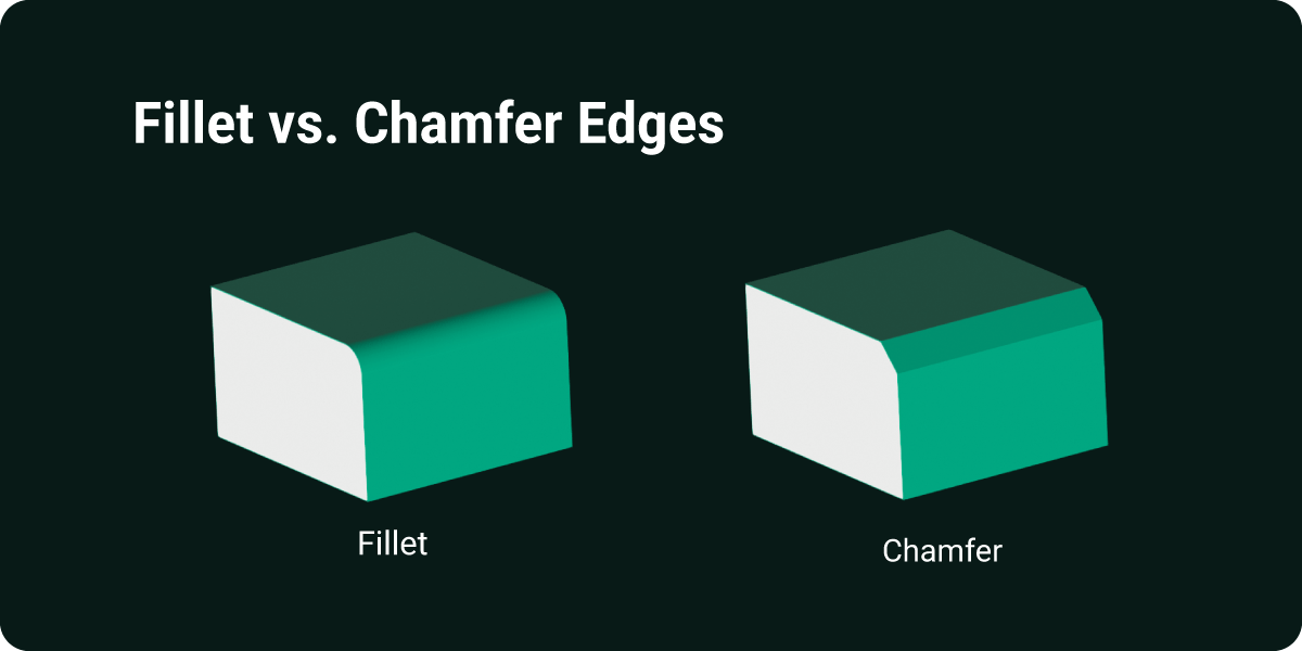 chamfer and fillet edge examples